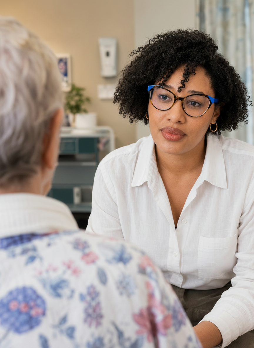 Tamika Jackson in a one-on-one conversation